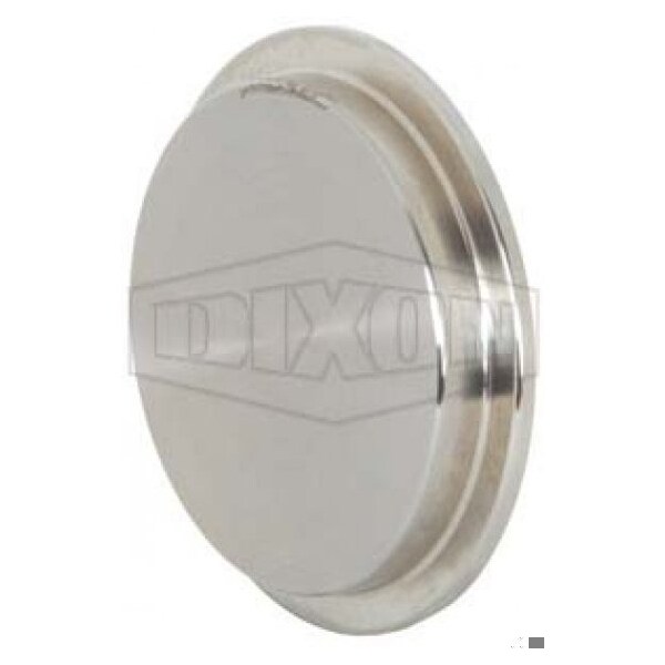 Dixon Solid End Cap, 6 in, Male I-Line, 316L SS, Domestic 16AI-14I600R - main